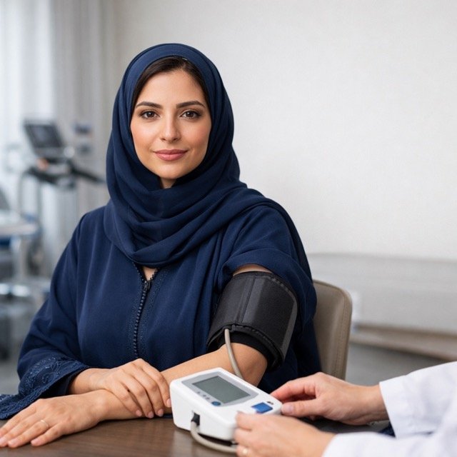 Smart heart screening with digital pulse analysis at Cardiac Longevity Clinic in Dubai