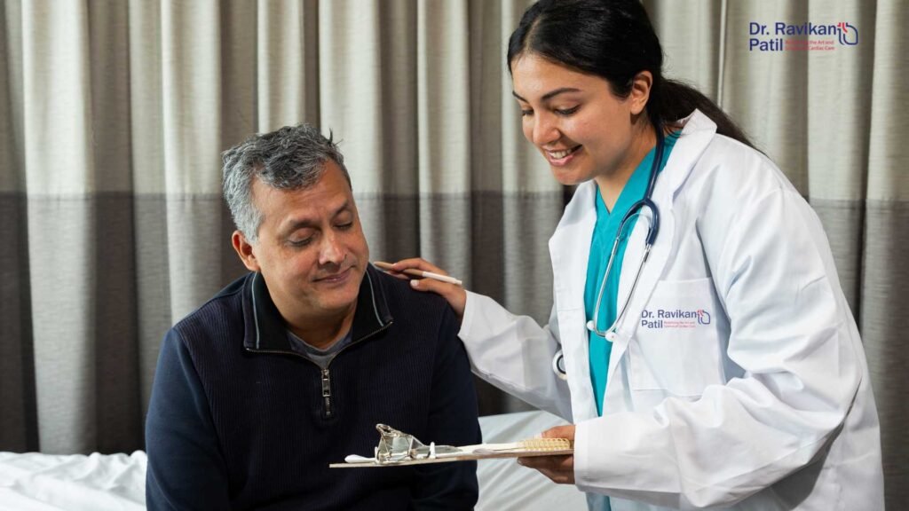 Tracking progress in life after angioplasty