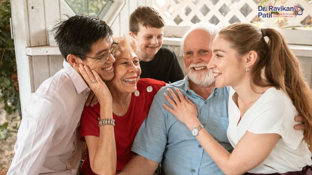 Family support in life after angioplasty recovery