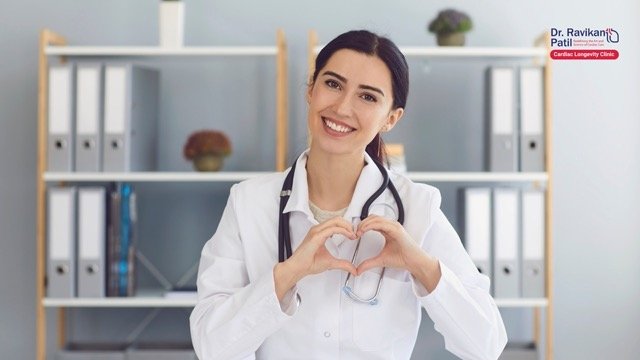 Doctor representing cardiac longevity and long-term heart health care